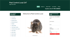 Desktop Screenshot of pestcontrollocal247.co.uk